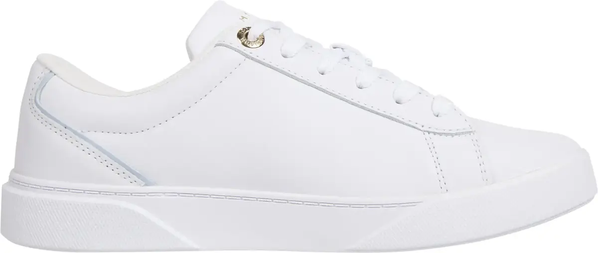 Tommy Hilfiger CHIC COURT SNEAKER, YBS Beyaz Kadın Spor Ayakkabı & Sneaker