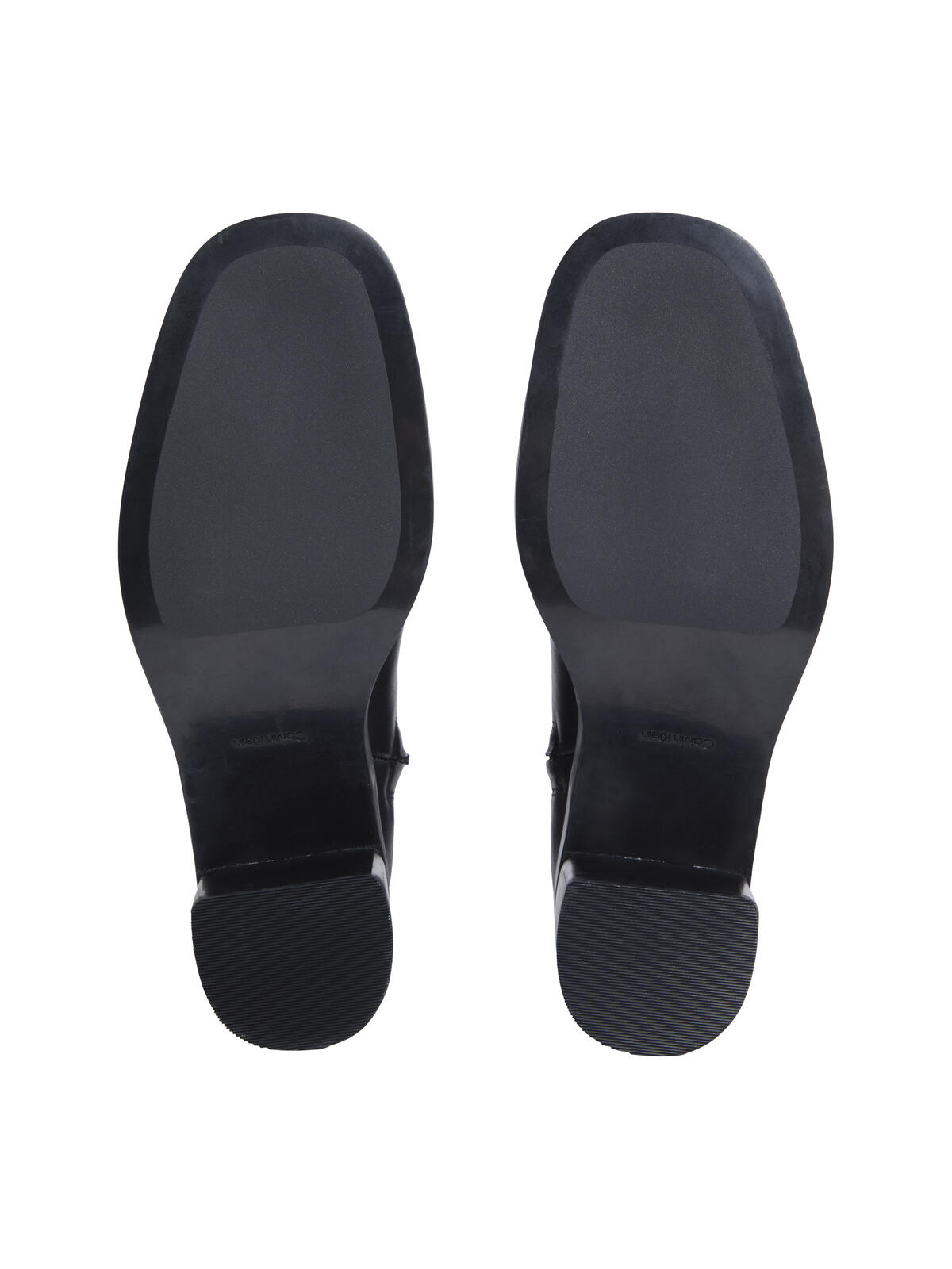 Calvin Klein BLOCK HEEL ZIP BOOT LTH Siyah Kadın Bot