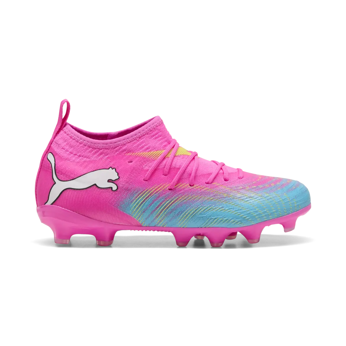 PUMA FUTURE 9 MATCH FG/AG Jr Pembe Erkek Krampon