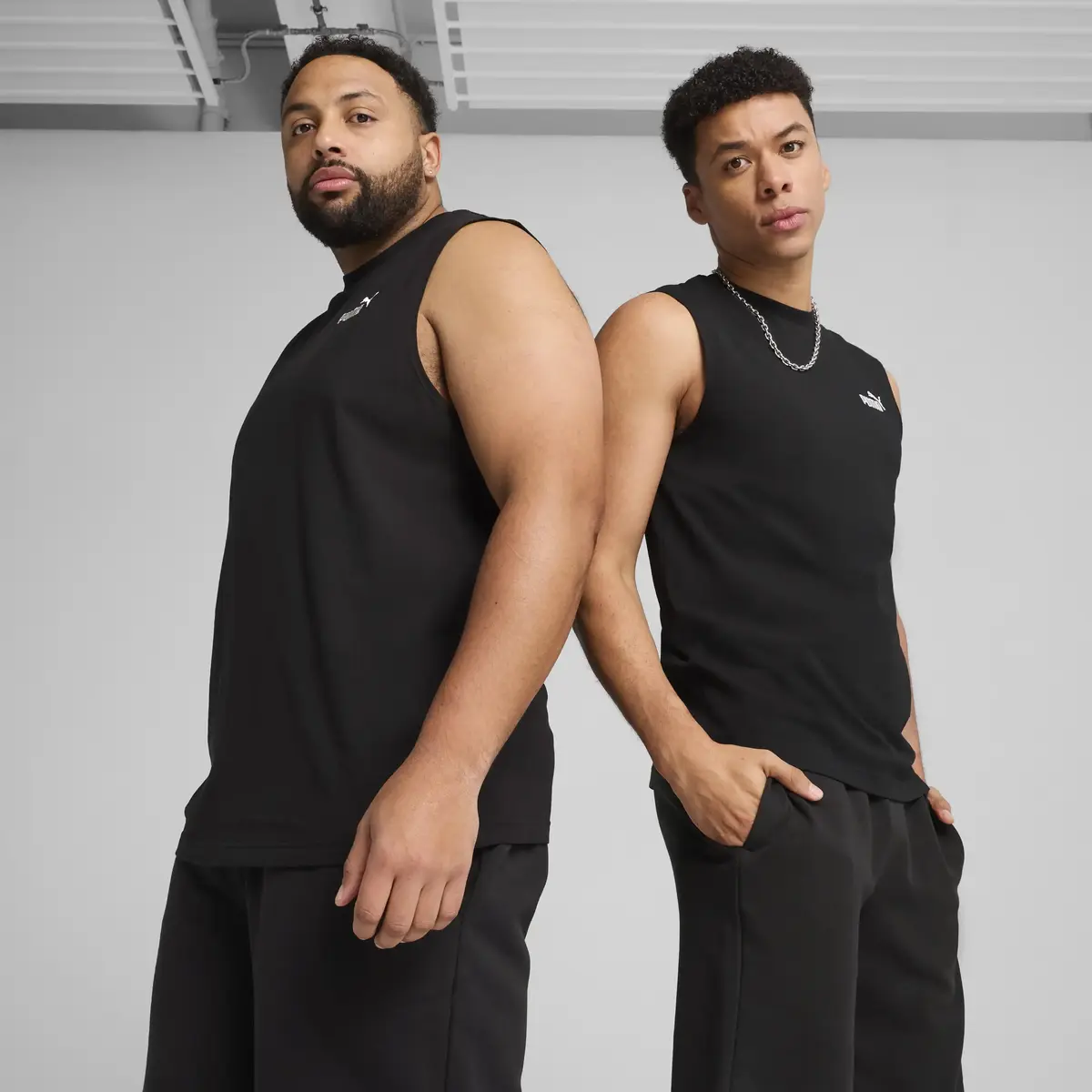 Puma ESS Sleeveless Tee Siyah Erkek T-Shirt & Polo