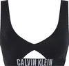Calvin Klein BRALETTE-RP NEW, BEH Siyah Kadın Bikini Üstü
