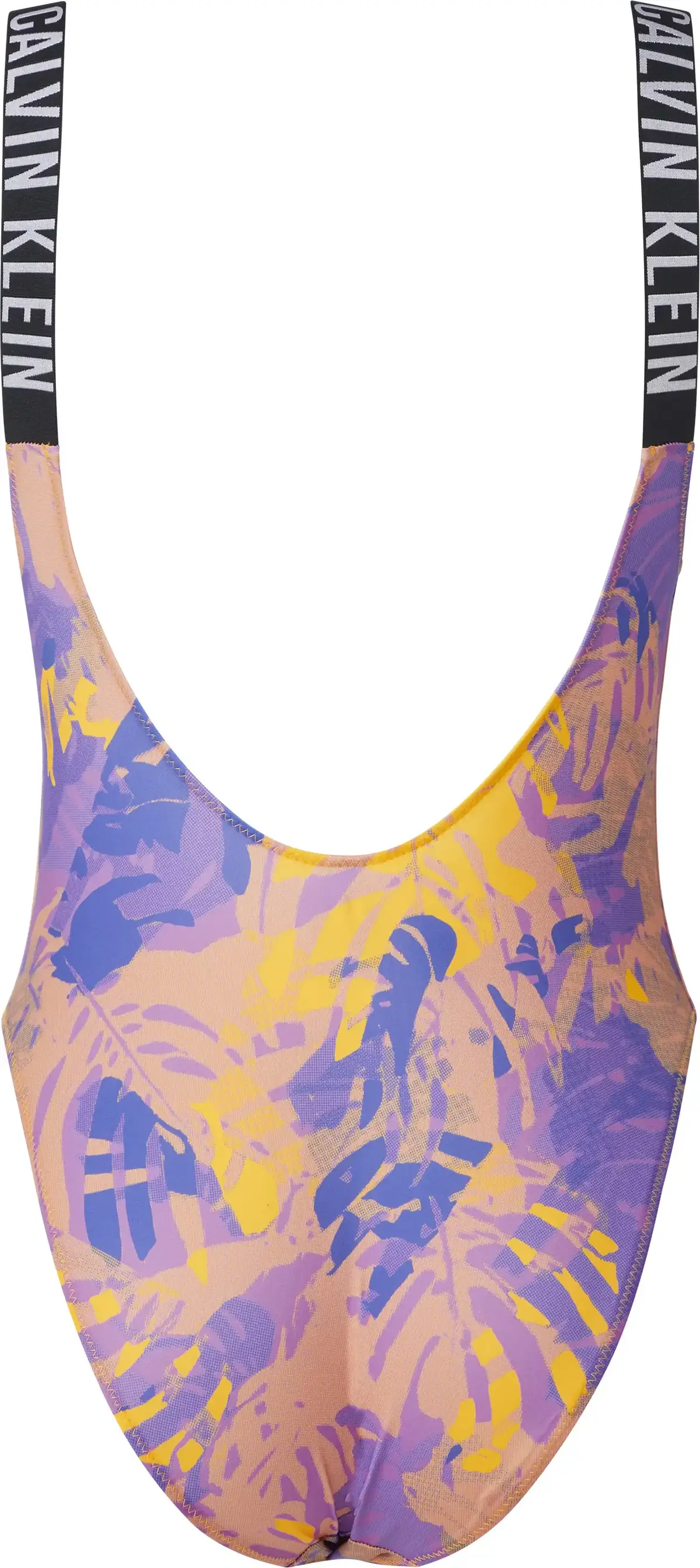 Calvin Klein SCOOP BACK ONE PIECE Kadın Lila Mayo