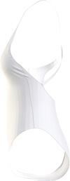 Calvin Klein ONE SHOULDER ONE PIE Kadın Beyaz Mayo