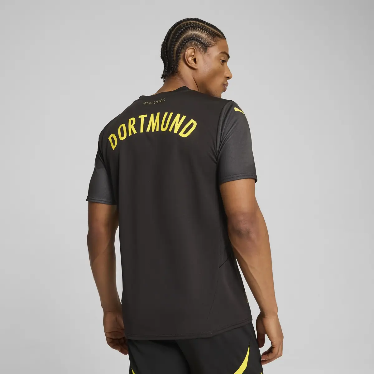 PUMA BVB Away Jersey Replica Siyah Erkek Forma