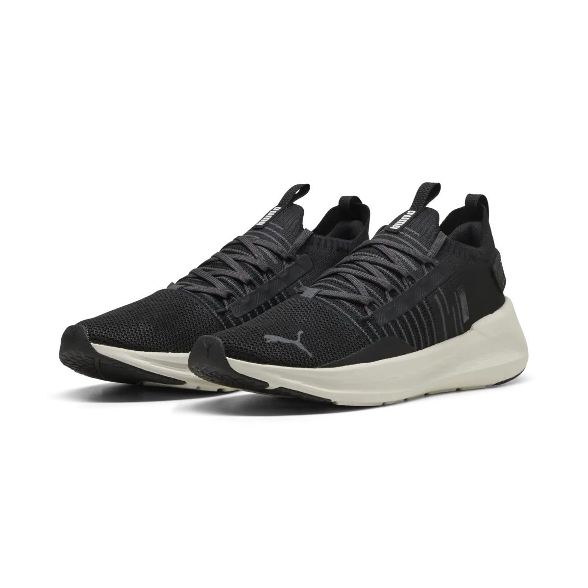 Puma Softride Symmetry Fuzion LS Siyah Erkek Yürüyüş ve Koşu Ayakkabısı