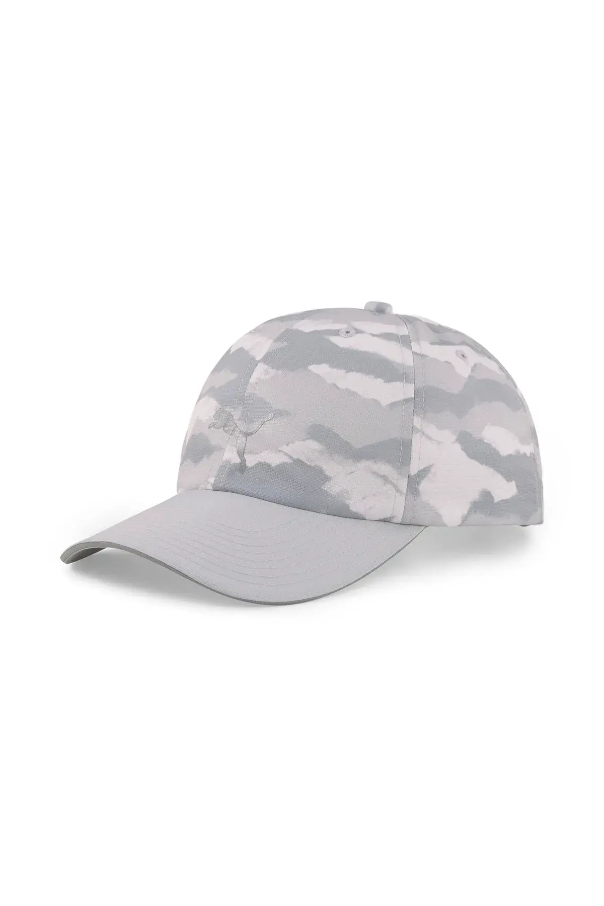 Puma Quick Dry Training Gri Kamuflaj Unisex Şapka