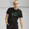 Puma GRAPHICS Sportswear Tee Siyah Erkek T-Shirt