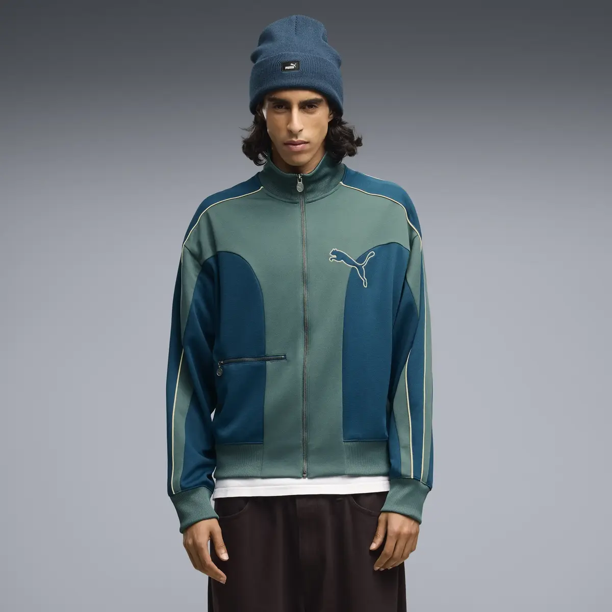 PUMA T7 Track Jacket Yeşil Erkek Ceket