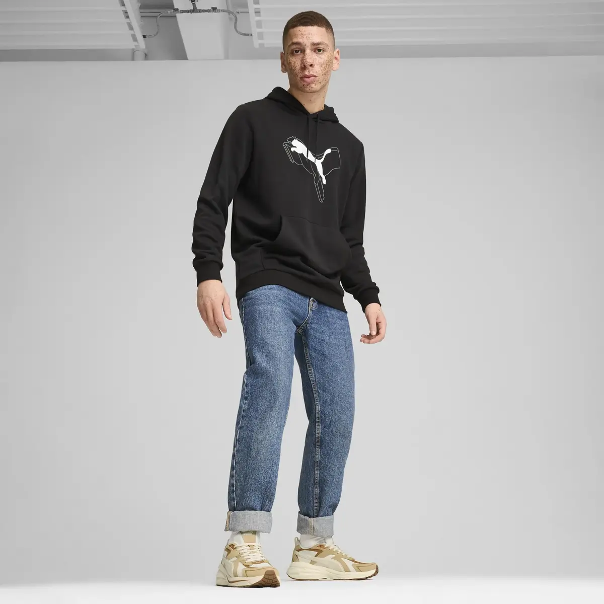 Puma Hypnotic LS Bej Erkek Günlük Spor Ayakkabı