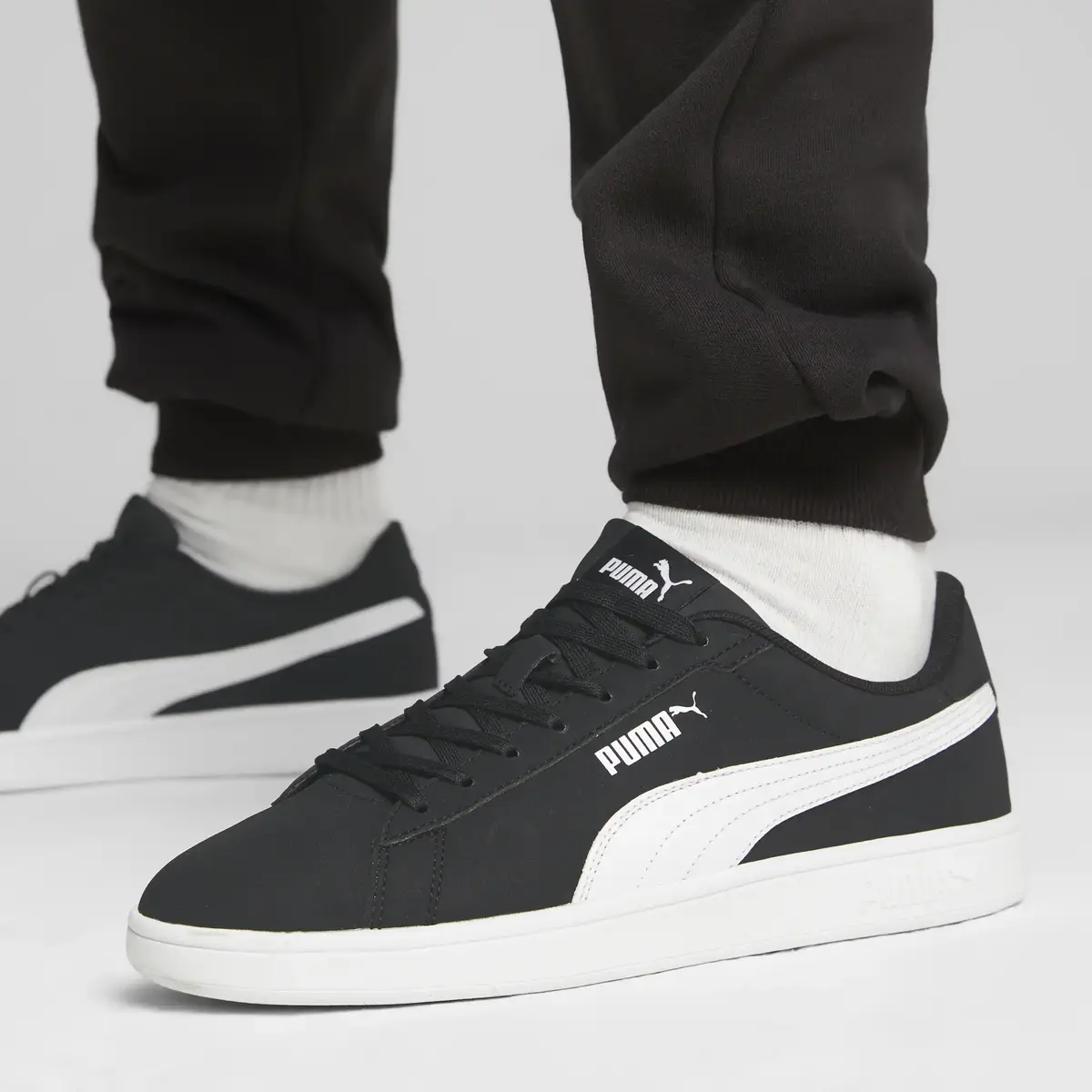 Puma Smash 3.0 Buck Siyah Erkek Spor Ayakkabı & Sneaker