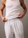 Calvin Klein SLEEP PANT Beyaz Erkek Pijama Alt