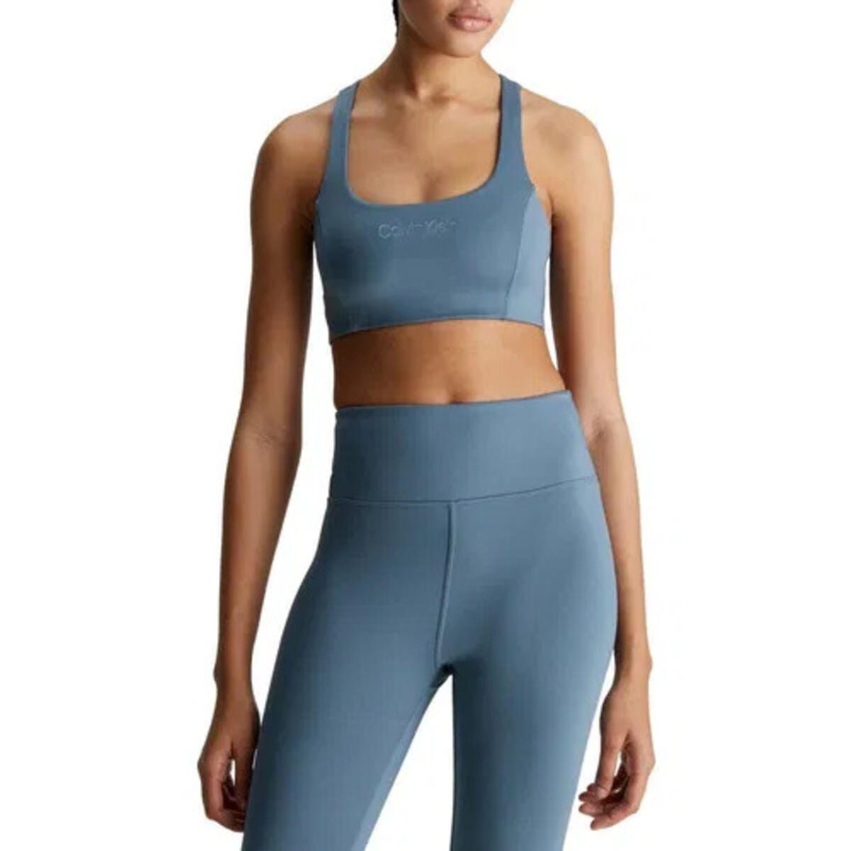 Calvin Klein WO - Sports Bra Medi, 5BX Mavi Kadın Sporcu Sütyeni