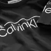 Calvin Klein INSTITUTIONAL LINED Erkek Siyah T-Shirt