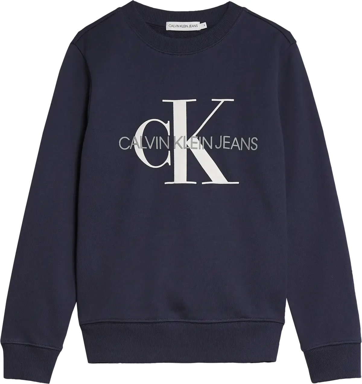 Calvin Klein MONOGRAM LOGO SWEATS Erkek Lacivert Sweatshirt