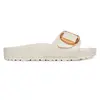 Birkenstock Madrid Eva Big Buckle Beyaz Kadın Plaj Terliği