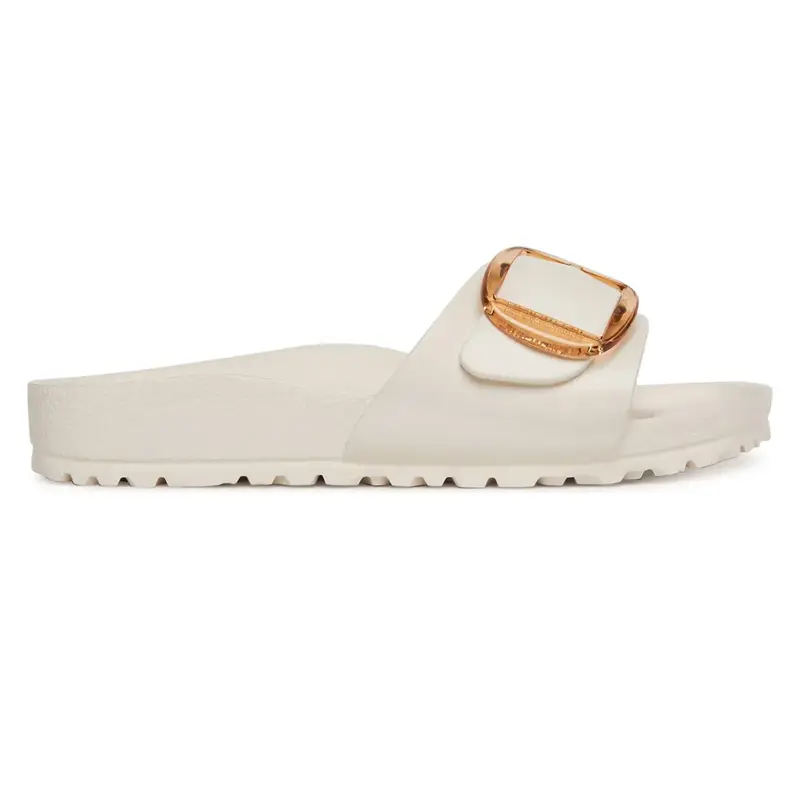 Birkenstock Madrid Eva Big Buckle Beyaz Kadın Plaj Terliği