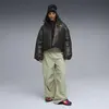 Puma Shiny Hooded Padded Jacket Siyah Kadın Mont