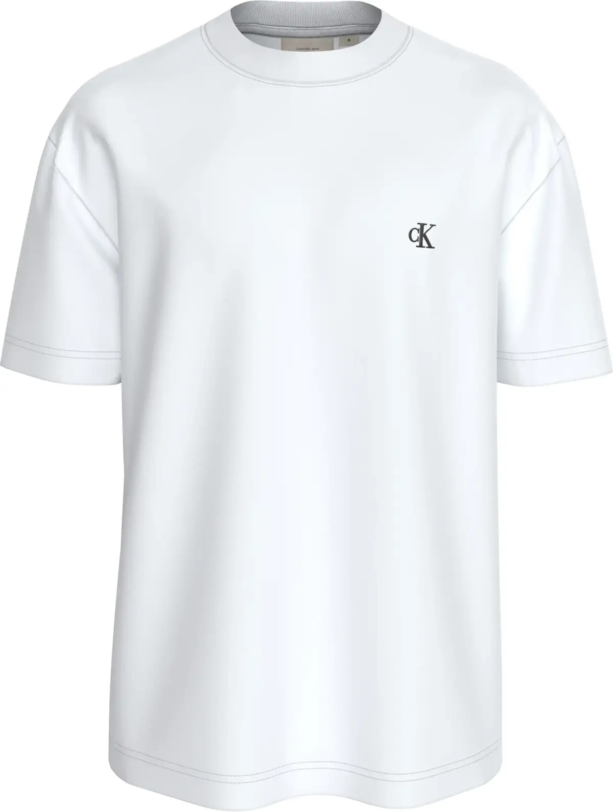 Calvin Klein Beyaz Erkek T-Shirt & Polo