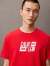 Calvin Klein SS SPORT LOGO CLASSI, TNC Kırmızı Erkek T-Shirt & Polo