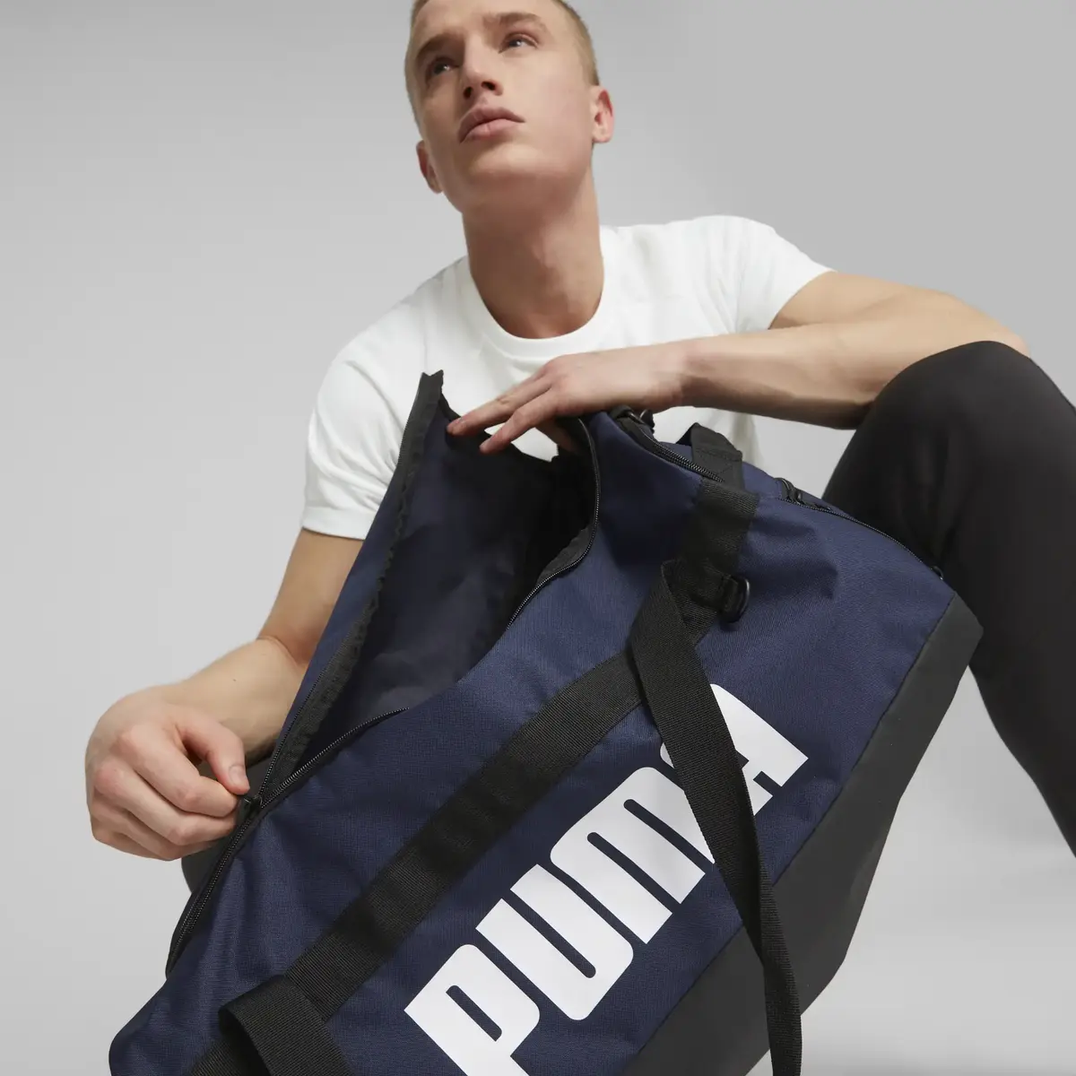 Puma CHALLENGER Duffel Bag M Lacivert Erkek Çanta