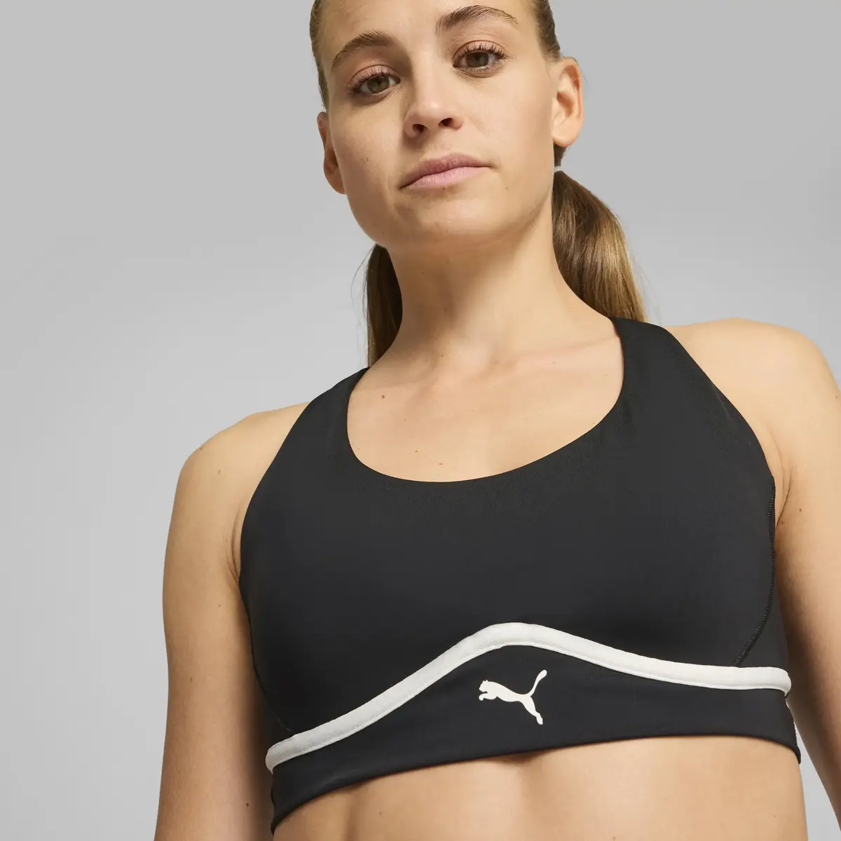 Puma 4KEEPS CLOUDSPUN BRA Siyah Kadın Spor Sütyeni