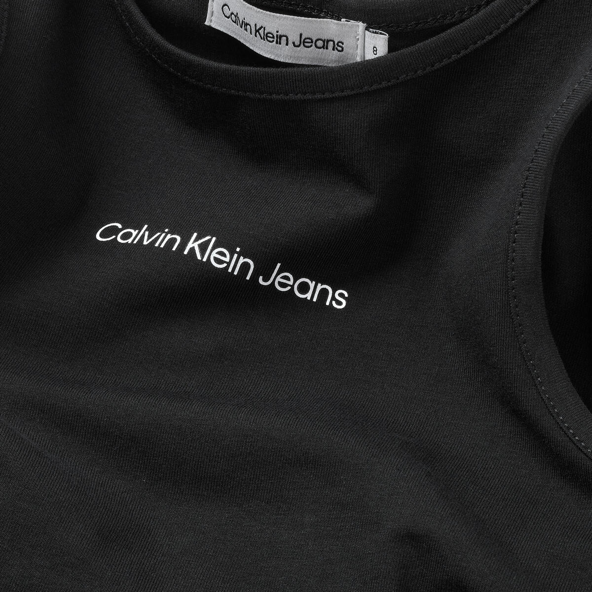 Calvin Klein CKJ LOGO SLEEVELESS Kadın Siyah T-Shirt