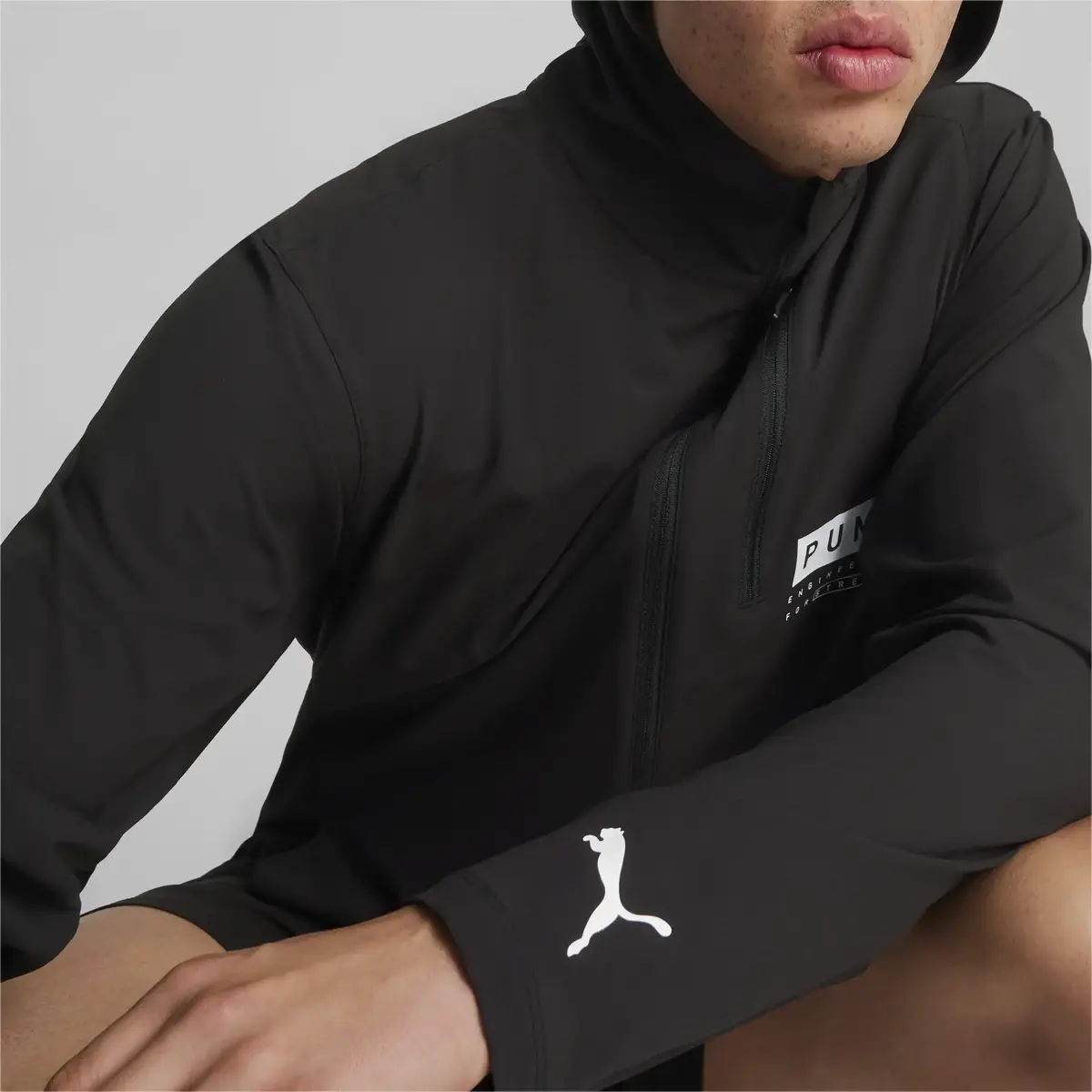 Puma Ultraweave Hooded Jacket Siyah Erkek Ceket