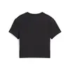 Puma W PUMA SHAPE BABY TEE Siyah Kadın Crop