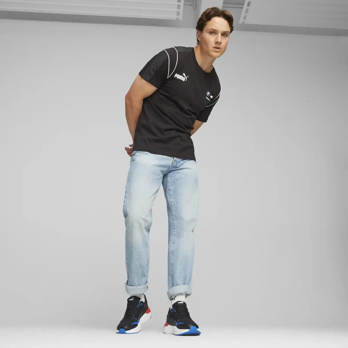 Puma BMW MMS X-Ray Speed Siyah Erkek Spor Ayakkabı