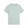 Puma FLAMING LOVE AOP Tee Mavi Kız Çocuk T-Shirt & Polo
