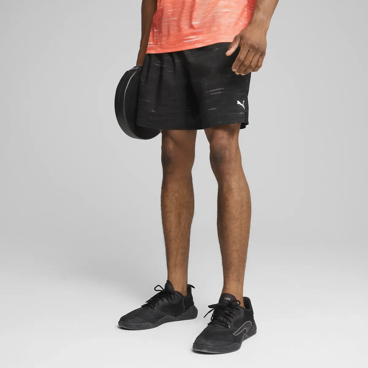 Puma M TAD ESS AOP 7" WVEN SHORT Siyah Erkek Şort