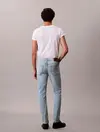 Calvin Klein SLIM MARBLED BEACON JEAN REGEN Lacivert Erkek Jeans