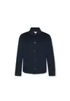 Calvin Klein LS DOUBLE FACE WOOL Lacivert Erkek Yün Ceket