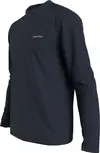 Calvin Klein MICRO LOGO LS MOCK N Erkek Antrasit T-Shirt