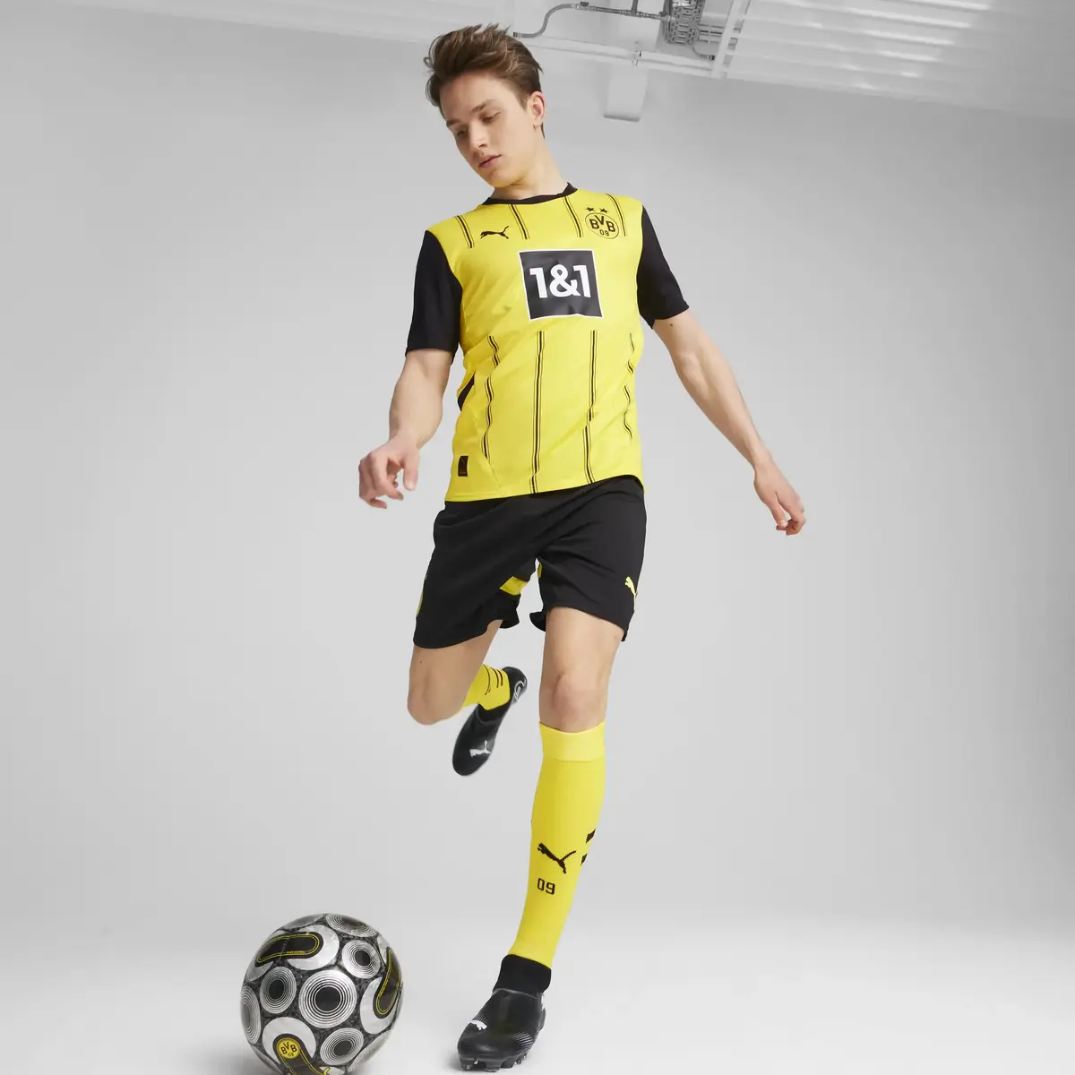PUMA BVB Home Jersey Replica Sarı Erkek Forma