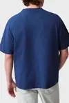 Calvin Klein PREMIUM TERRY CHAIN STITCH SHORT Mavi Erkek Şort