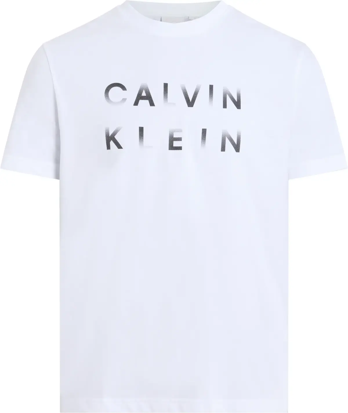 Calvin Klein CP-ENLARGED LOGO T-S, YAF Beyaz Erkek T-Shirt & Polo