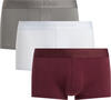 Calvin Klein LOW RISE TRUNK 3PK Erkek Bordo Boxer Set