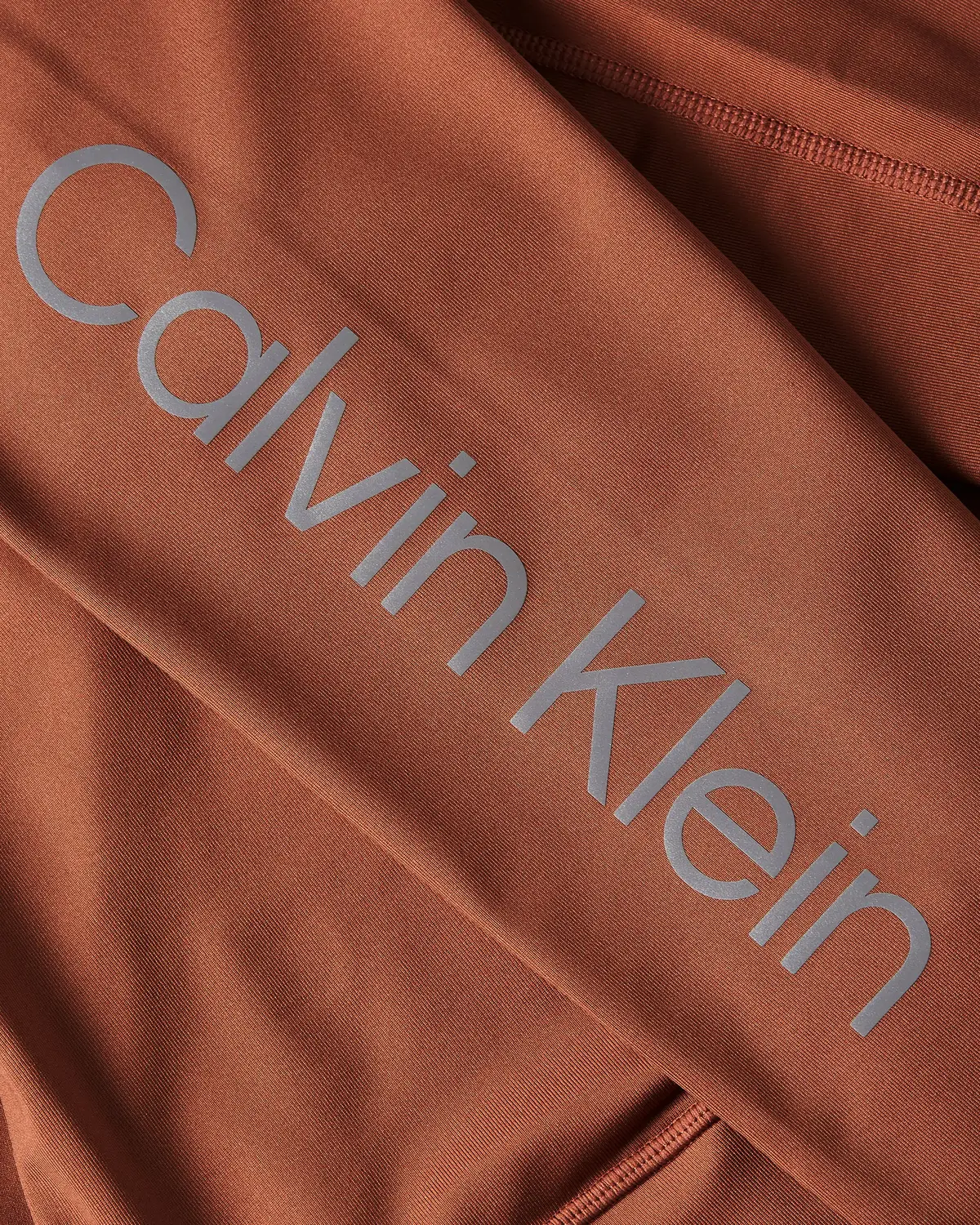 Calvin Klein WO - Legging (Full Kadın Kahverengi Tayt