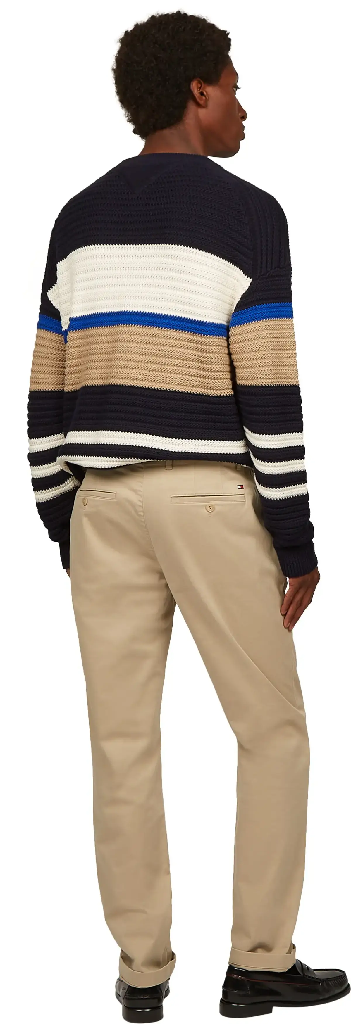 Tommy Hilfiger DENTON CHINO SATIN, AEG Bej Erkek Pantolon