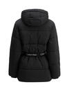 Calvin Klein BELTED MIDWEIGHT PUFFER Siyah Kadın Mont Calvin Klein BELTED MIDWEIGHT PUFFER Siyah Kadın Mont