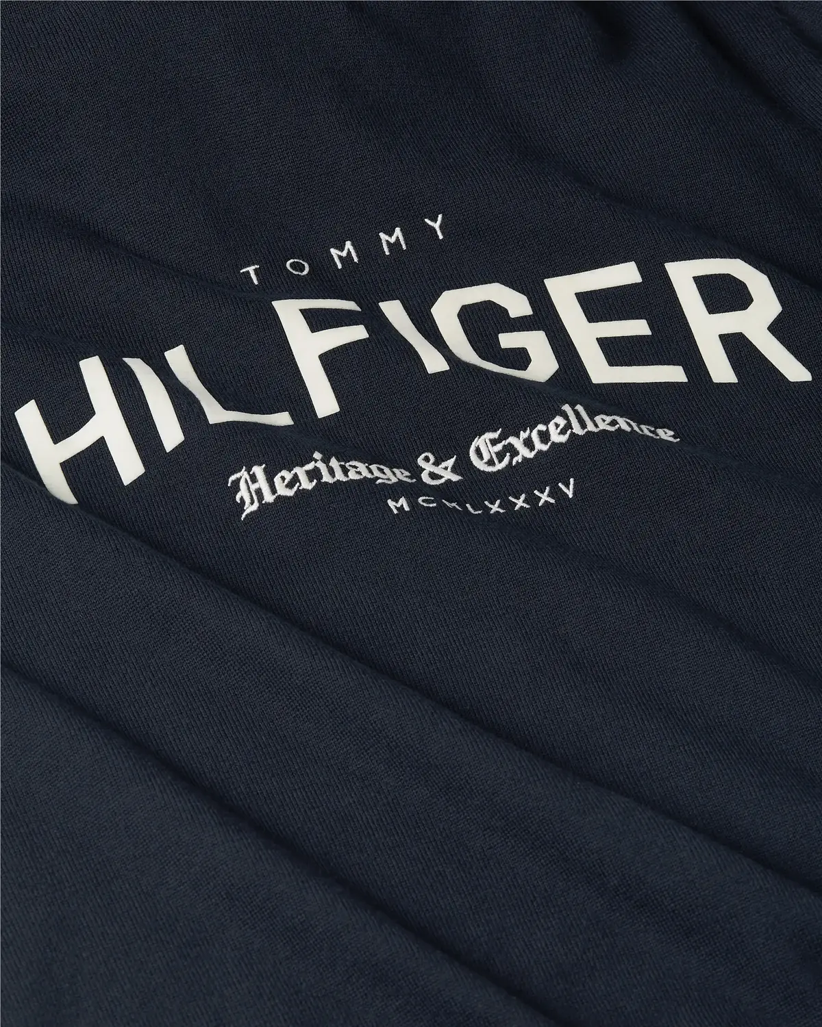 Tommy Hilfiger BRAND IDENTITY CREW, DW5 Siyah Erkek Sweatshirt