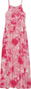 Calvin Klein TIE DYE STRAP MAXI D Kadın Pembe Elbise