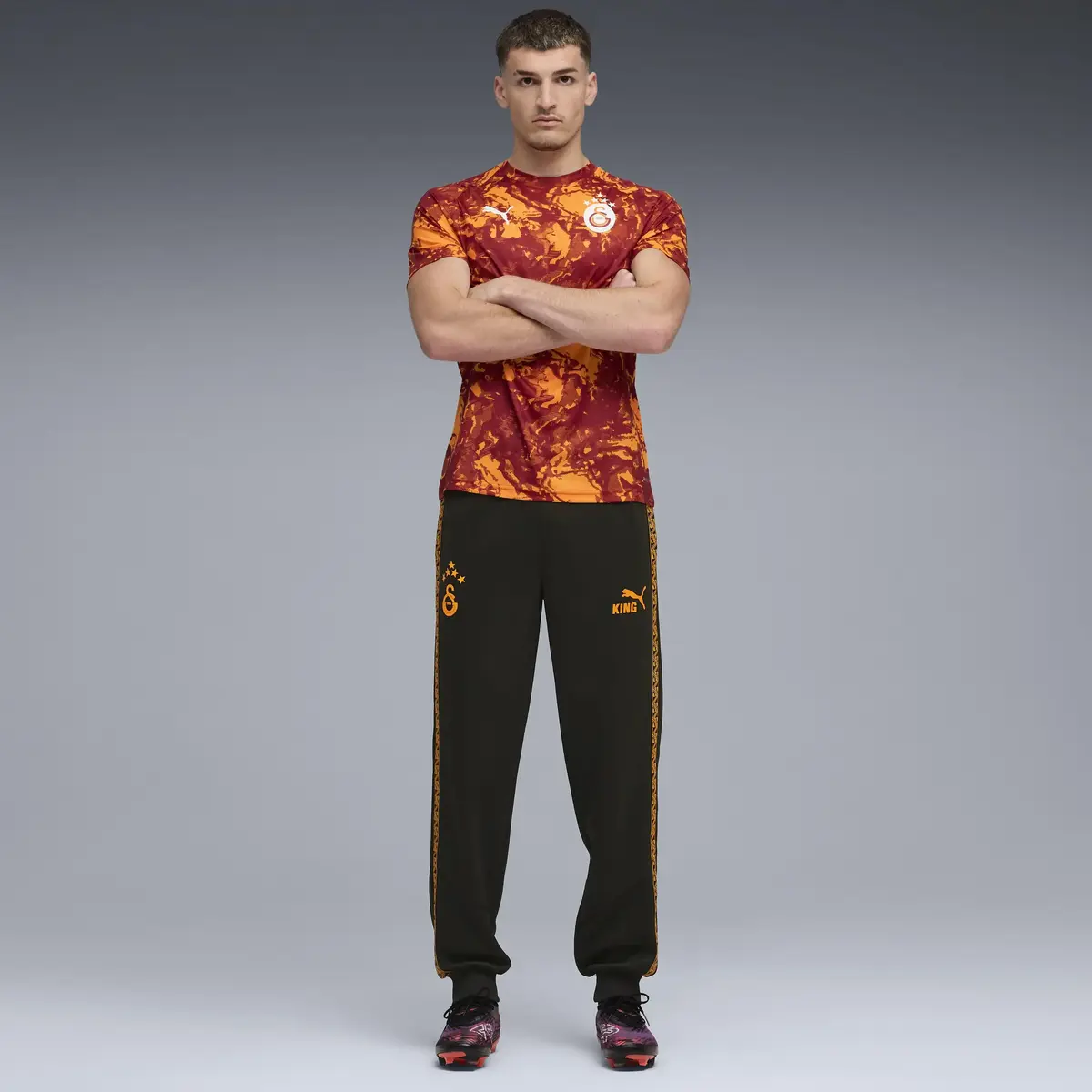 Puma GSK Warm Up Jersey Kırmızı Erkek Forma
