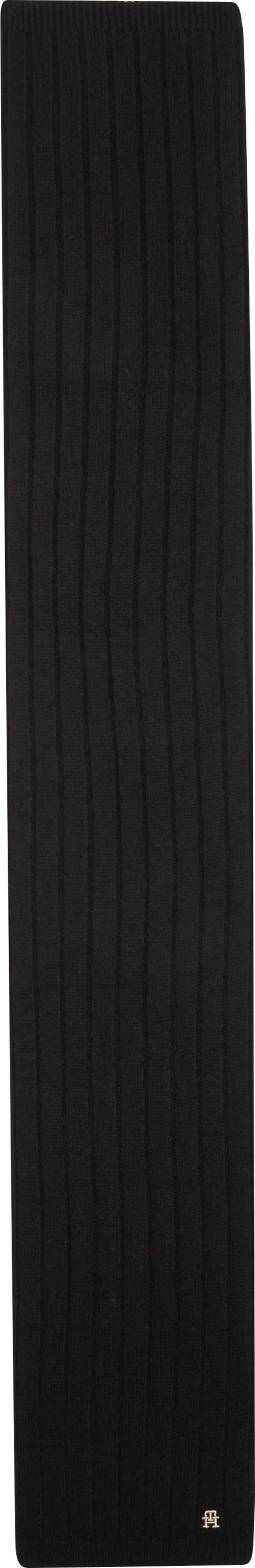 Tommy Hilfiger TH TIMELESS SCARF Kadın Siyah Atkı
