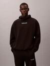 Calvin Klein HOODIE Siyah Erkek Kapüşonlu Sweatshirt