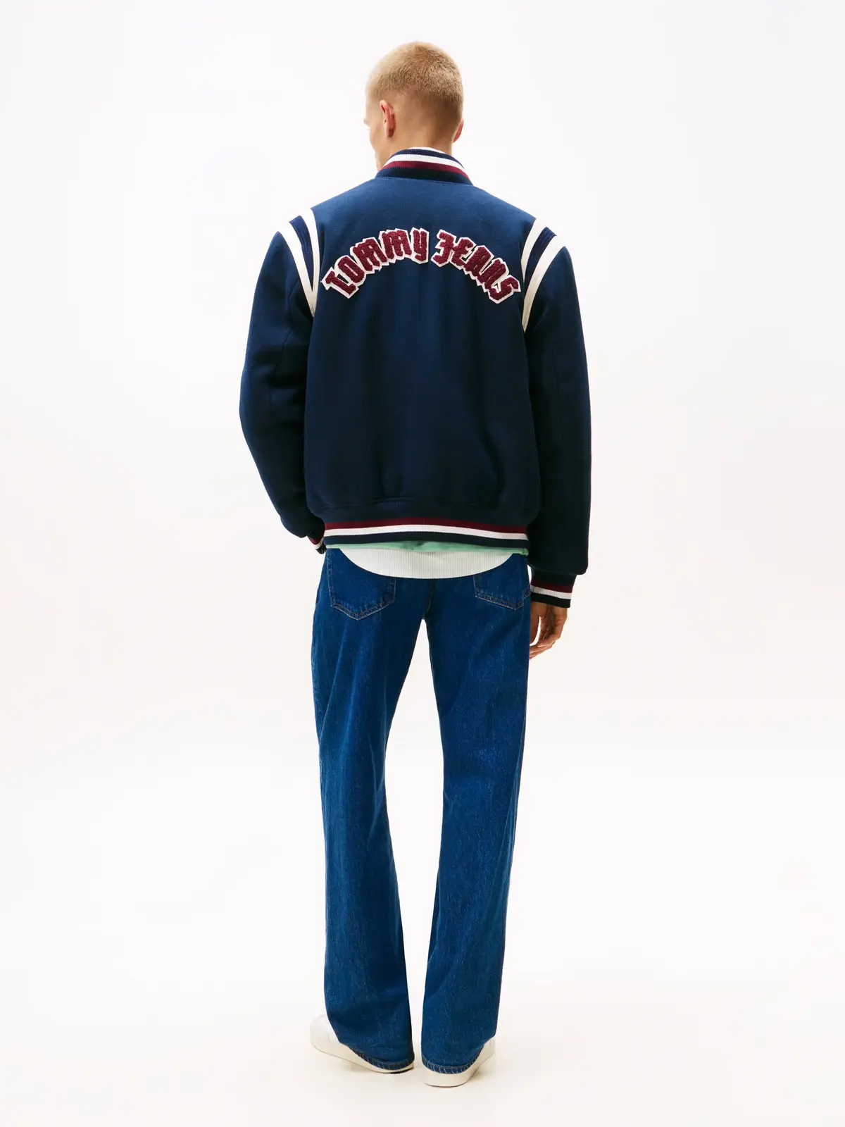 Tommy Hilfiger TJM BEST VARSITY JAC Lacivert Erkek Kolej Montu