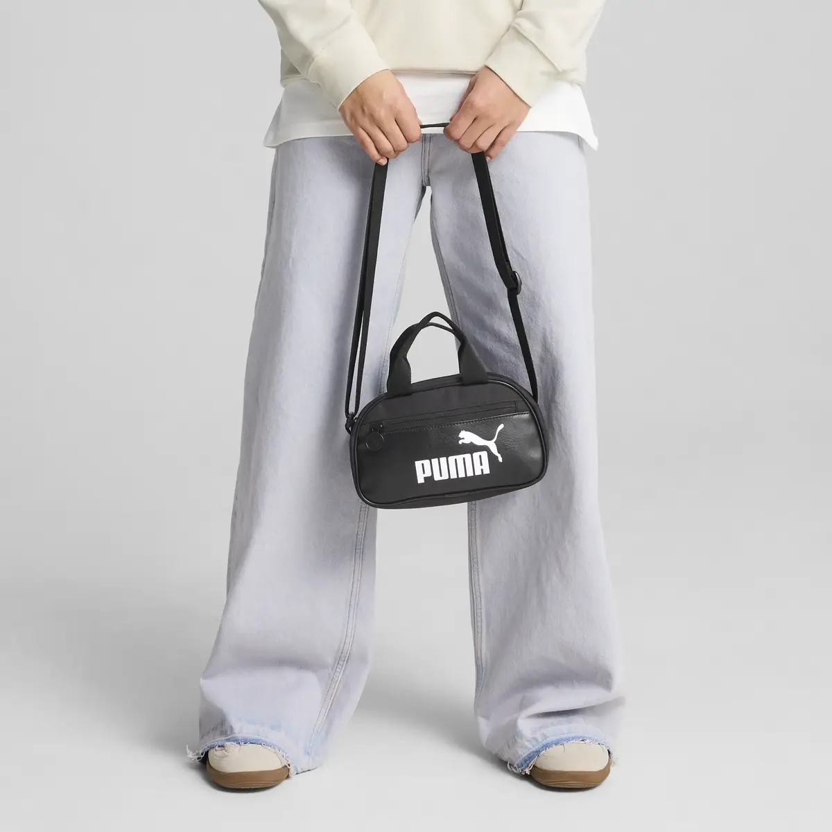 Puma CAMPUS Mini Grip Bag Siyah Erkek Çanta