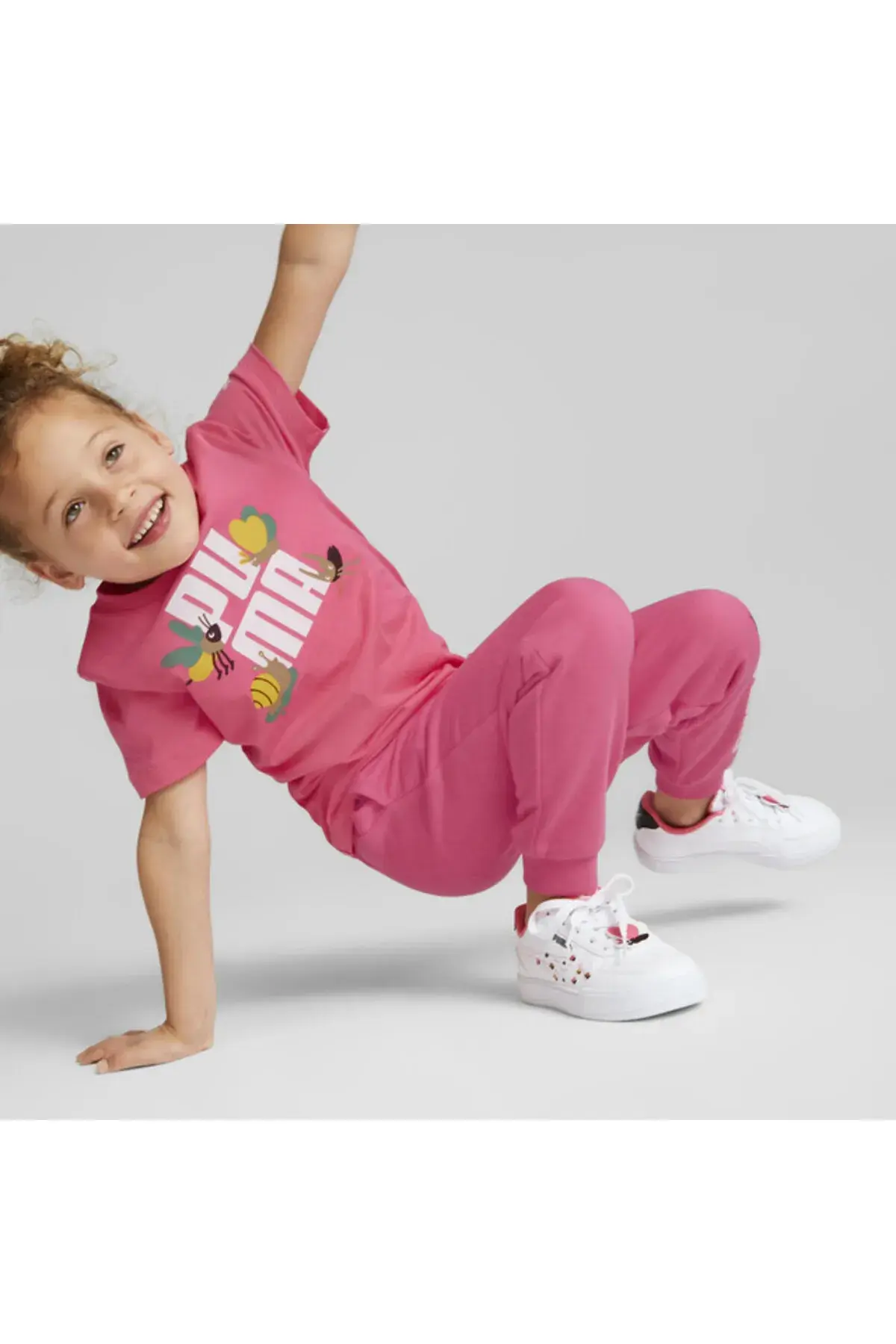 Puma Caven Small World Ps Beyaz Çocuk Çocuk Günlük Spor Ayakkabı