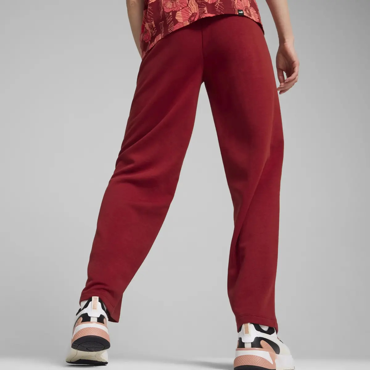 Puma ESS+ CLASS ACT Pants Bordo Kadın Eşofman Altı